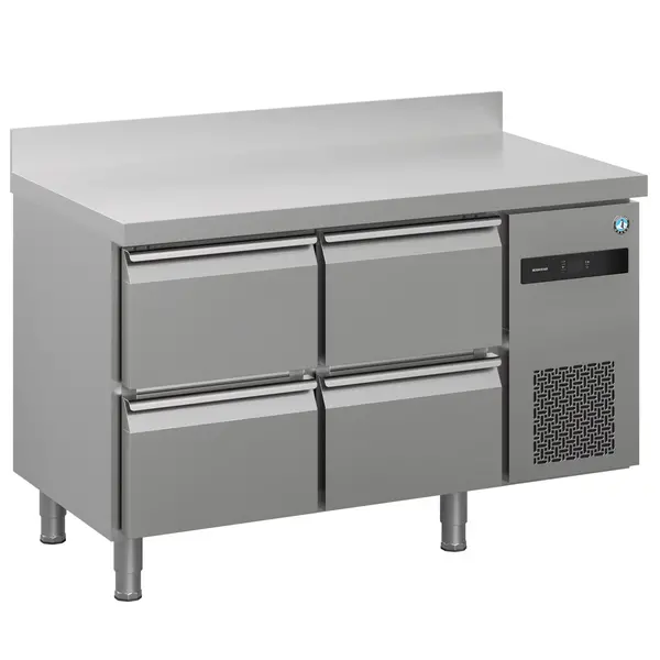 Koelwerkbank | ADVANCE | 300L | 4 Laden (1/1 GN) | -2°C/+8°C | Geforceerd | Achteropstand | 1314x700x935/1000(h)mm
