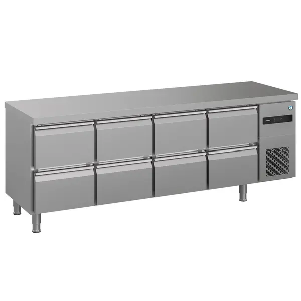 Koelwerkbank | ADVANCE | 625L | 8 Laden (1/1 GN) | -2°C/+8°C | Geforceerd | 2246x700x900(h)mm