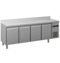 Hoshizaki Koelwerkbank | ADVANCE | 625L | 4 Deuren (1/1 GN) | -2°C/+8°C | Geforceerd | Achteropstand | 2246x700x935/1000(h)mm
