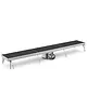 CombiSteel Vloerput | RVS | Afvoeraansluiting Ø75mm | 1331x200x140(h)mm 