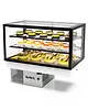 SAYL Drop-In Koelvitrine | INTEGRA | Zwart | +2°C/+6°C | Geforceerd | 3 Niveaus | Touchscreen | 1000x600x515/855(h)mm 