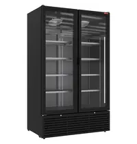 Diamond Drankenkoeling | DRINK EVO | 1142L | Zwart | +1°C/+9°C | Statisch + Ventilator | Draaideuren | Wielen | 1200x736x2009(h)mm
