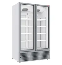Diamond Drankenkoeling | DRINK EVO | 1142L | Wit/Grijs | +1°C/+9°C | Statisch + Ventilator | Draaideuren | Wielen | 1200x736x2009(h)mm
