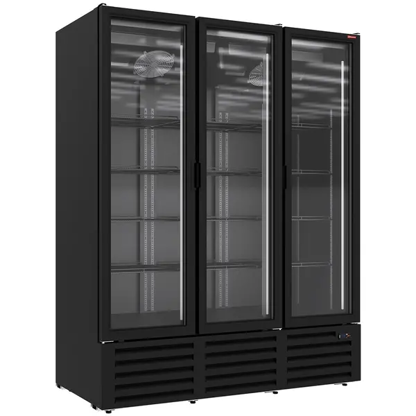 Drankenkoeling | DRINK LINE | 1455L | Zwart | +1°C/+9°C | Statisch + Ventilator | Draaideuren | Wielen | 1600x736x2050(h)mm
