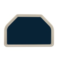ROLTEX Dienblad | TRAPEZE GN | Polyester/Glasvezel | Blauw | Stapelbaar | 375x265x50(h)mm