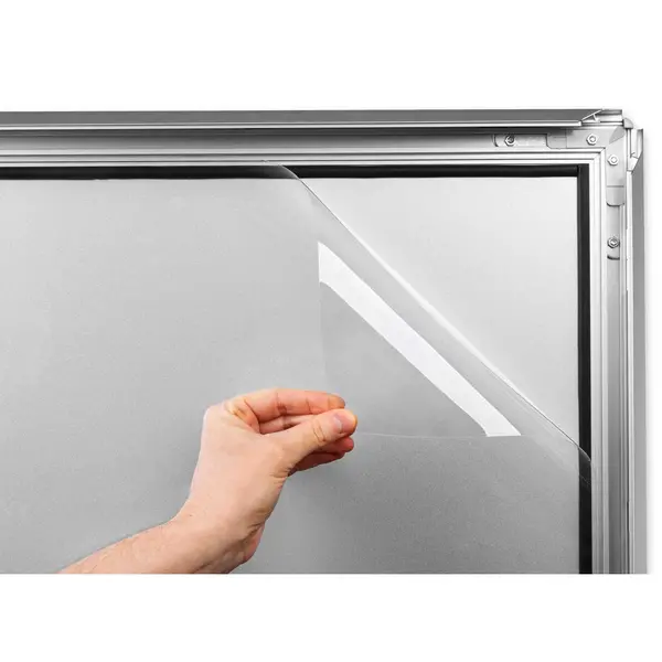 Stoepbord | HAMPTON PRO | Grijs | Kliklijst (A1) | Wind-/Waterbestendig + Verrijdbaar