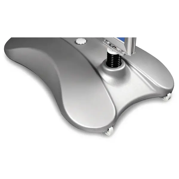 Stoepbord | HAMPTON PRO | Grijs | Kliklijst (A1) | Wind-/Waterbestendig + Verrijdbaar