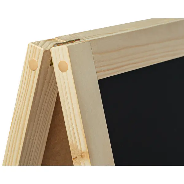 Krijtstoepbord | CLASSIC | Hout | Naturel | 600x450x950(h)mm