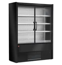 Diamond Wandkoeling | MODENA | Zwart | 0°C/+2°C | Geforceerd | Draaideuren | 1200x570x2000(h)mm