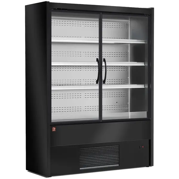Wandkoeling | MODENA | Zwart | 0°C/+2°C | Geforceerd | Draaideuren | 1200x570x2000(h)mm