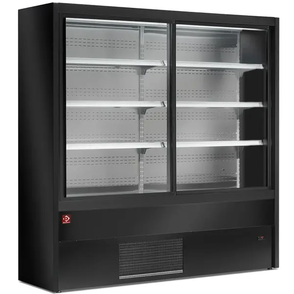Wandkoeling | PADOVA | Zwart | 0°C/+2°C | Geforceerd | Schuifdeuren | 1200x570x2000(h)mm