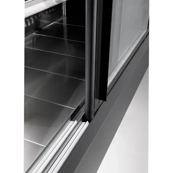 Wandkoeling | PADOVA | Zwart | 0°C/+2°C | Geforceerd | Schuifdeuren | 2000x570x2000(h)mm