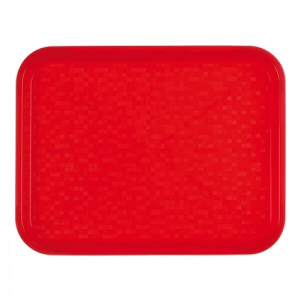 Dienblad | Polypropyleen | Rood | 455x355x23(h)mm