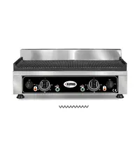 GMG GMG Bakplaat/Grillplaat | Geribd 52x24cm | 2.2kW | 540x330x240(h)mm