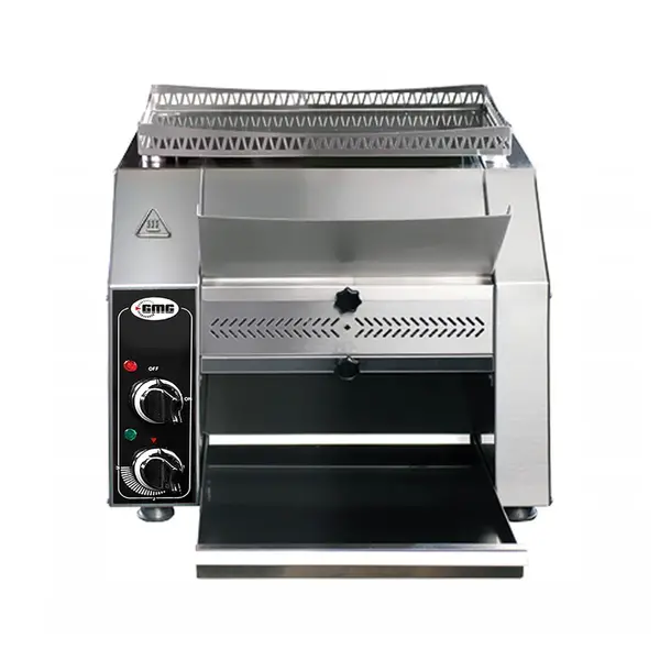 Doorlooptoaster DT Classic | RVS | 2.5kW | 480x660x440(h)mm