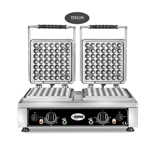 GMG Wafelijzer | Wafel Grootte 2x Ø490x30x28mm | 2.2kW | 600x440x320(h)mm
