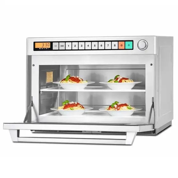 Magnetron | PRO II | RVS | 44L | 1800W | 2 Niveaus | Programmering | 230V | 650x526x471(h)mm