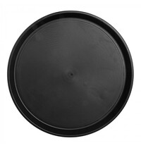 EMGA Dienblad | Polypropyleen | Zwart | Antislip | Ø360mm 