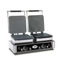 GMG GMG Gelato Wafelijzer Verwisselbaar | Wafel Grootte 2x 230x230mm | 2.2kW | 600x440x320(h)mm