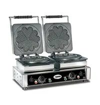 GMG GMG Amore Wafelijzer Verwisselbaar | Wafel Grootte 2x Ø210mm | 2.2kW | 600x440x320(h)mm