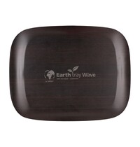 ROLTEX Dienblad | WAVE | Kunststof (Recycled) | Houtlook | Stapelbaar | 430x360mm