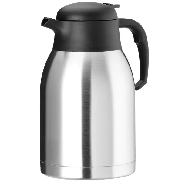 Thermoskan | DRIP | RVS/Kunststof | 2L | Schroefdeksel (Rubber Afdichting) + Drukknop | Ø140x265(h)mm