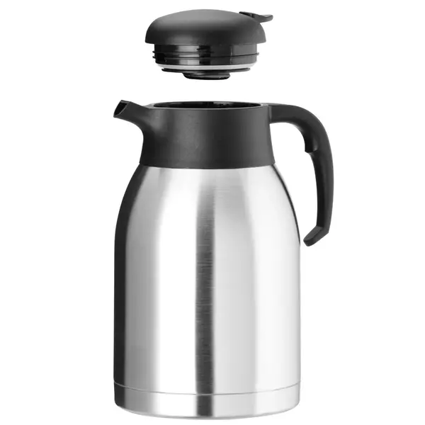 Thermoskan | DRIP | RVS/Kunststof | 2L | Schroefdeksel (Rubber Afdichting) + Drukknop | Ø140x265(h)mm