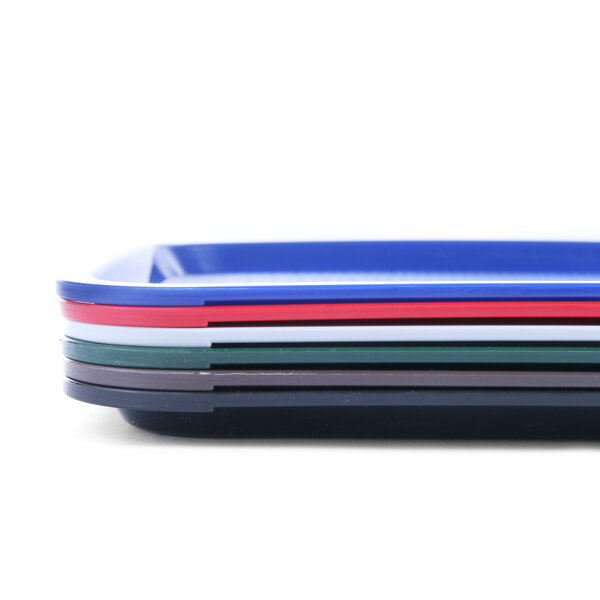 Dienblad | Polypropyleen | Rood | Stapelbaar | 415x305x20(h)mm