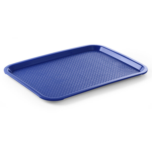 Dienblad | Polypropyleen | Blauw | Stapelbaar | 415x305x20(h)mm