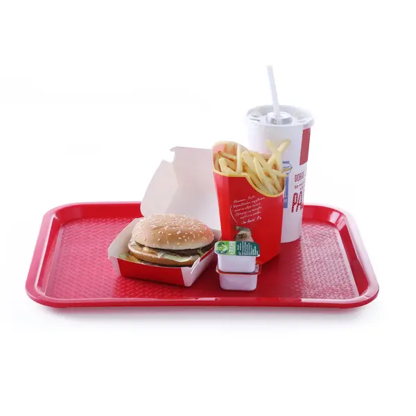 Dienblad | Polypropyleen | Bruin | Stapelbaar | 415x305x20(h)mm