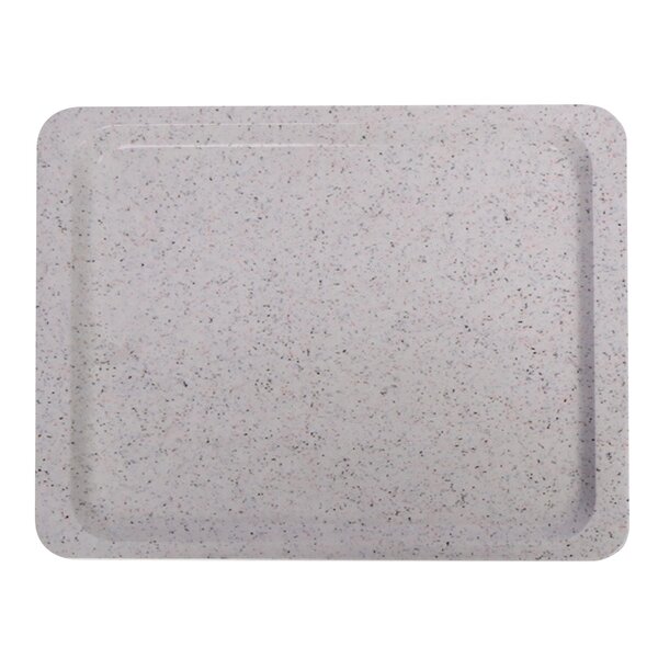 Dienblad | Polyesterlaminaat | Graniet | 1/2 GN | Stapelbaar | 325x265x18(h)mm