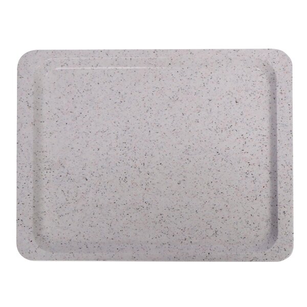 Dienblad | Polyesterlaminaat | Graniet | 1/1 GN | Stapelbaar | 530x325x18(h)mm