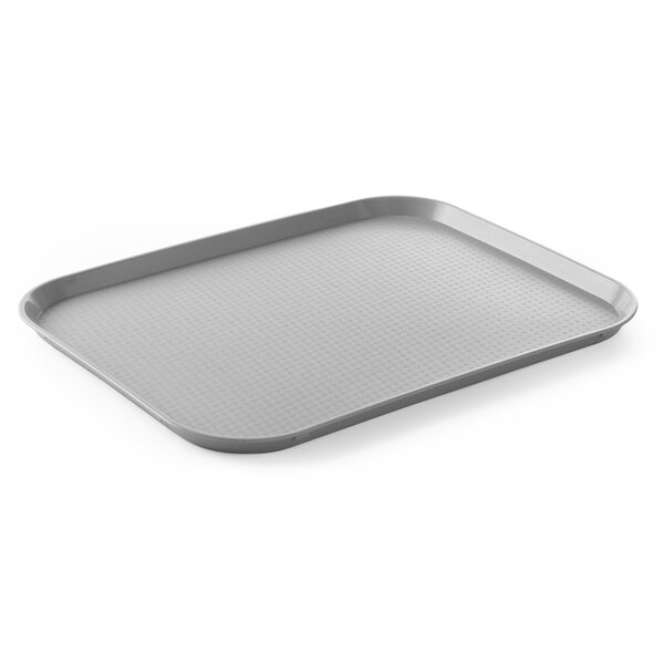 Dienblad | Polypropyleen | Lichtgrijs | Stapelbaar | 450x350x20(h)mm