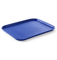 HENDI Dienblad | Polypropyleen | Blauw | Stapelbaar | 450x350x20(h)mm