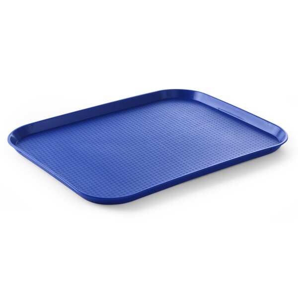 Dienblad | Polypropyleen | Blauw | Stapelbaar | 450x350x20(h)mm