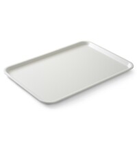 HENDI Dienblad | Polypropyleen | Lichtgrijs | Antislip | Stapelbaar | 530x370x22(h)mm
