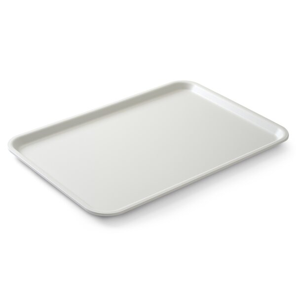 Dienblad | Polypropyleen | Lichtgrijs | Antislip | Stapelbaar | 530x370x22(h)mm