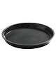 HENDI Dienblad | Polypropyleen | Zwart | Antislip | Stapelbaar | Ø320x37(h)mm 