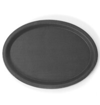 HENDI Dienblad | Glasvezel | Zwart | Antislip | Stapelbaar | 230x160mm