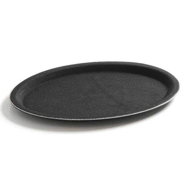 Dienblad | Glasvezel | Zwart | Antislip | Stapelbaar | 290x210mm