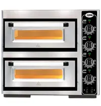 GMG Pizzaoven | CLASSIC | Elektrisch | 4+4x Ø25cm | 85°C/455°C | 8kW (400V) | 800x730x630(h)mm