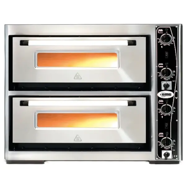 Pizzaoven | CLASSIC | Elektrisch | 4+4x Ø30cm | 85°C/455°C | 10kW (400V) | 890x810x760(h)mm