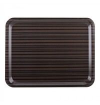 ROLTEX Dienblad | Melamine | Houtlook | Stapelbaar | 375x265mm