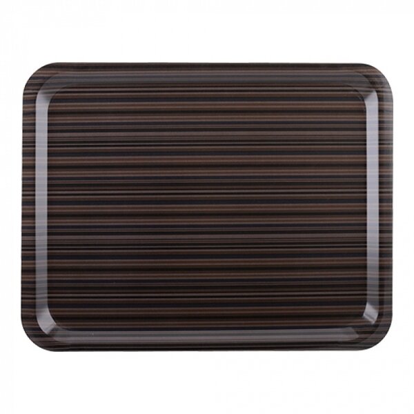 Dienblad | Melamine | Houtlook | Stapelbaar | 375x265mm