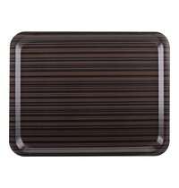 ROLTEX Dienblad | Melamine | Houtlook | Stapelbaar | 430x330mm