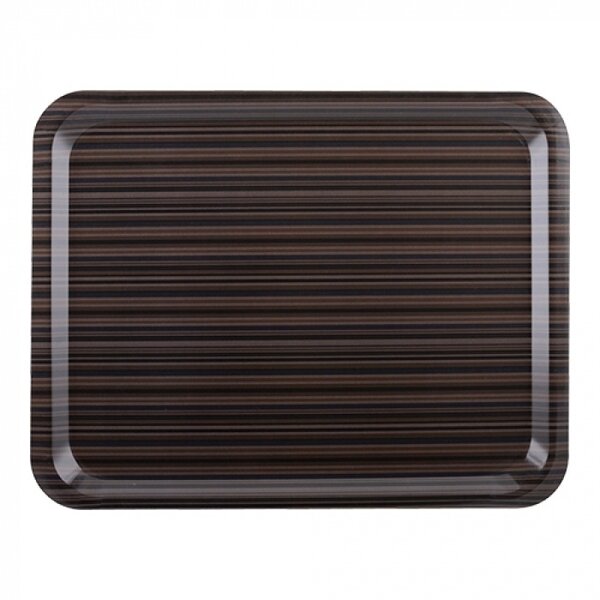 Dienblad | Melamine | Houtlook | Stapelbaar | 430x330mm