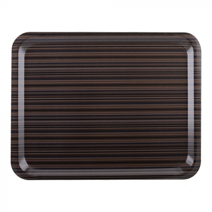 Dienblad | Melamine | Houtlook | Stapelbaar | 460x360mm