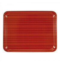 ROLTEX Dienblad | Melamine | Rood | Stapelbaar | 430x330mm