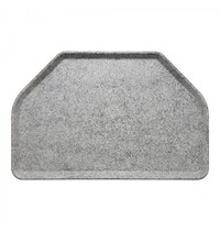 ROLTEX Dienblad | Polyester | Grijs | 500x325mm 