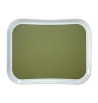 Cambro Dienblad | VERSA LITE | Polyester | Groen | Stapelbaar | 430x330x18(h)mm